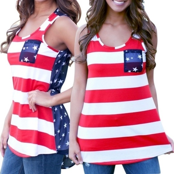 Tops - Stars and Stripes Tank Top